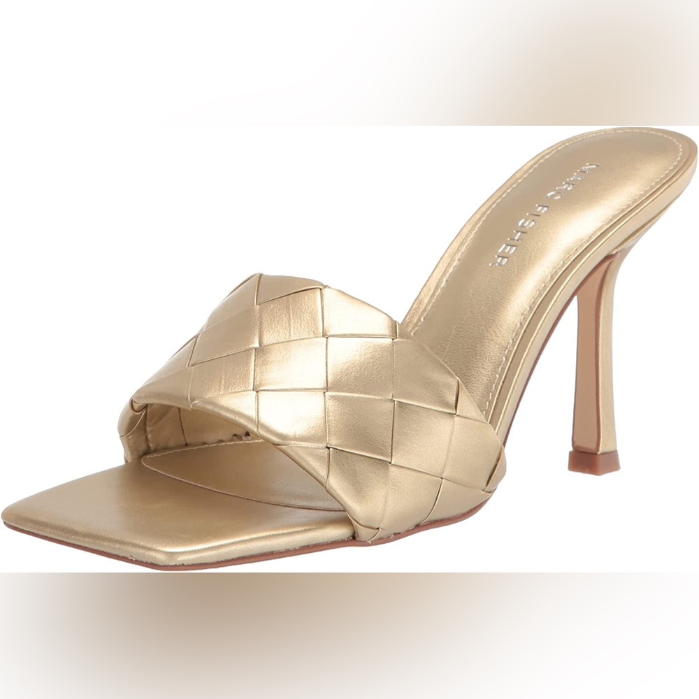 Marc Fisher Gold Darasa Heels